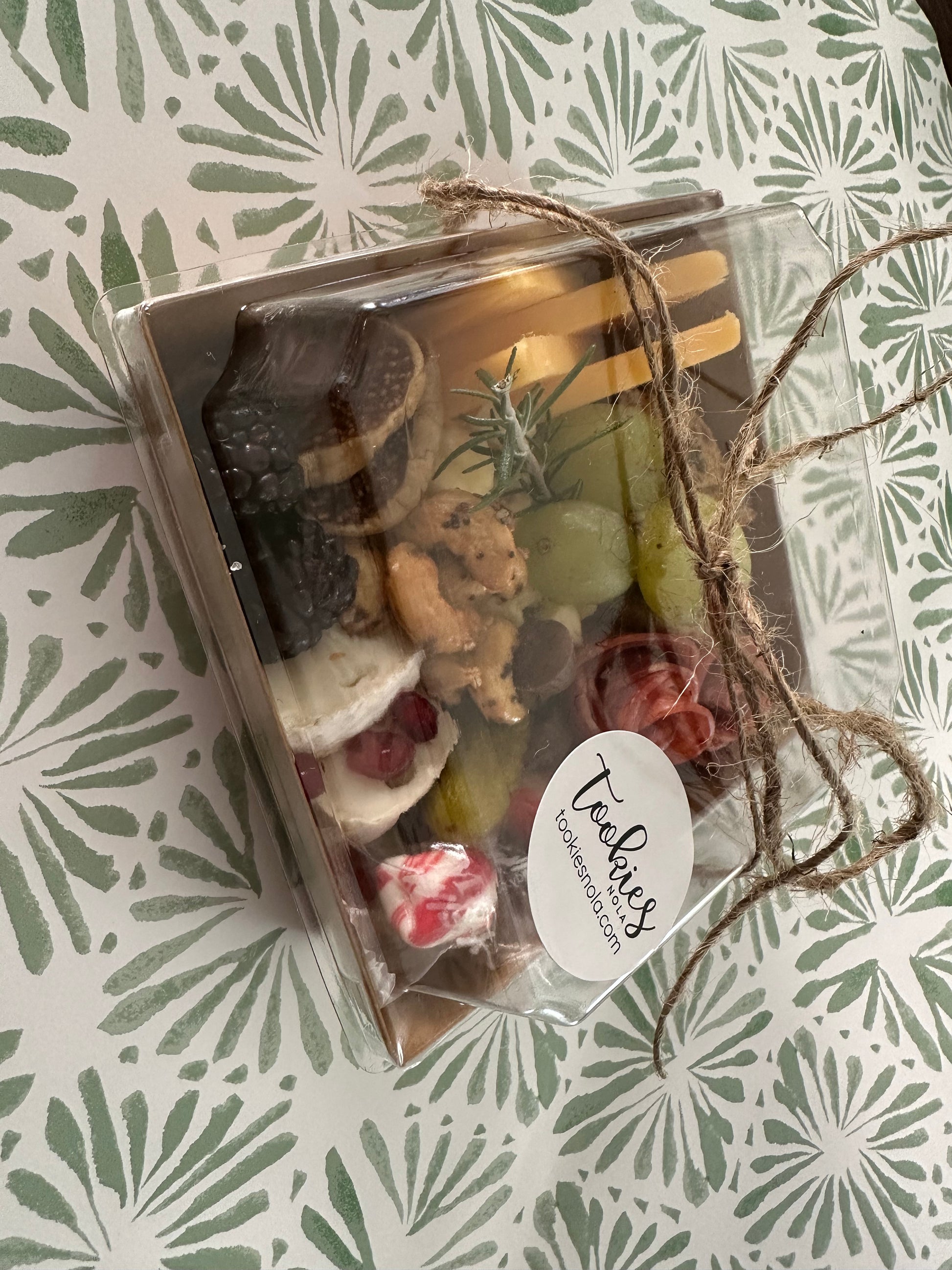 I made a Charcu-To-Go/Snackle Box for a bachelorette party this weekend.  (Total is 5x what's pictured here.) : r/CharcuterieBoard